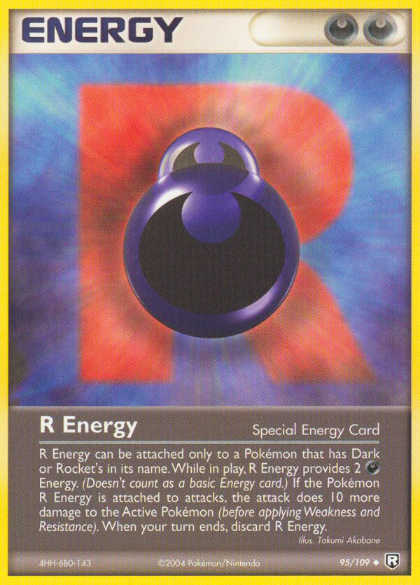 R Energy (95/109) [EX: Team Rocket Returns] | Game Haven TX