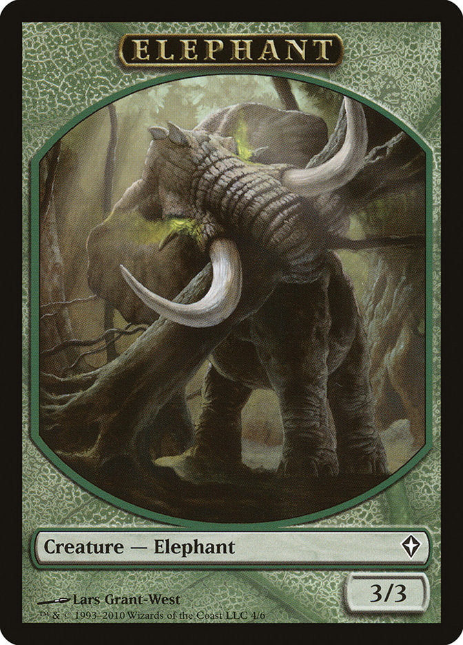 Elephant [Worldwake Tokens] | Game Haven TX
