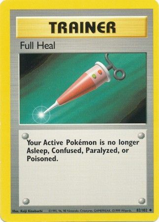 Full Heal (82/102) [Base Set Unlimited] | Game Haven TX