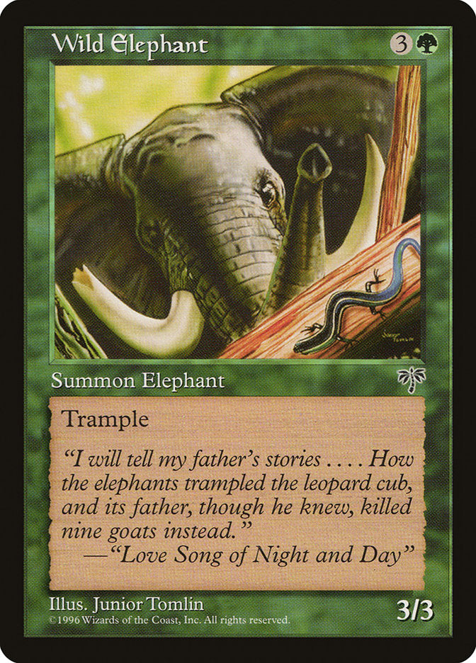 Wild Elephant [Mirage] | Game Haven TX