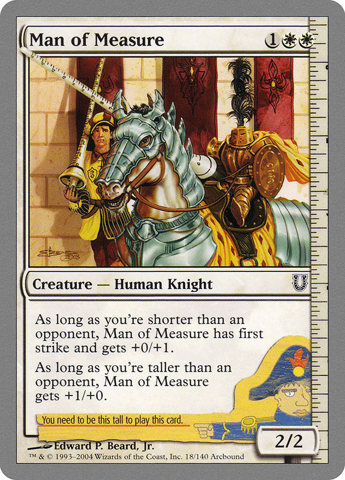 Man of Measure [Unhinged] | Game Haven TX