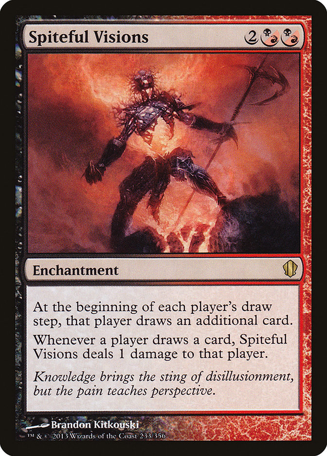 Spiteful Visions [Commander 2013] | Game Haven TX