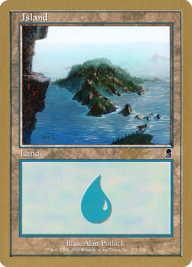 Island (shh335) (Sim Han How) [World Championship Decks 2002] | Game Haven TX