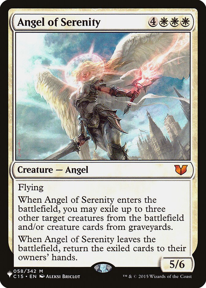 Angel of Serenity [The List] | Game Haven TX