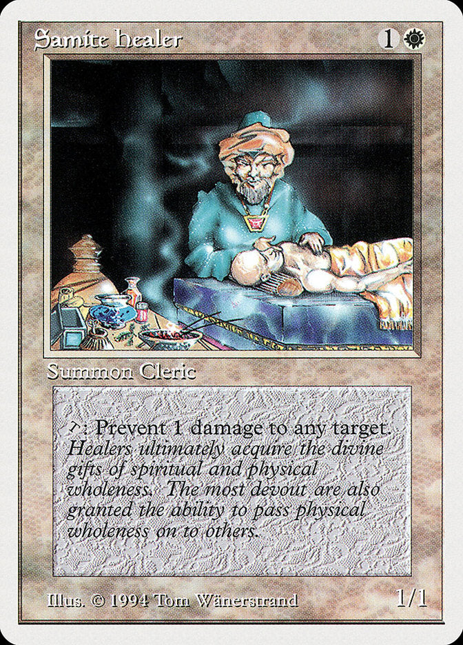 Samite Healer [Summer Magic / Edgar] | Game Haven TX