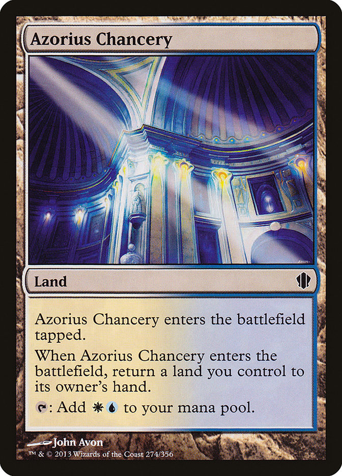 Azorius Chancery [Commander 2013] | Game Haven TX