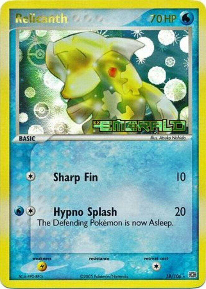 Relicanth (18/106) (Stamped) [EX: Emerald] | Game Haven TX