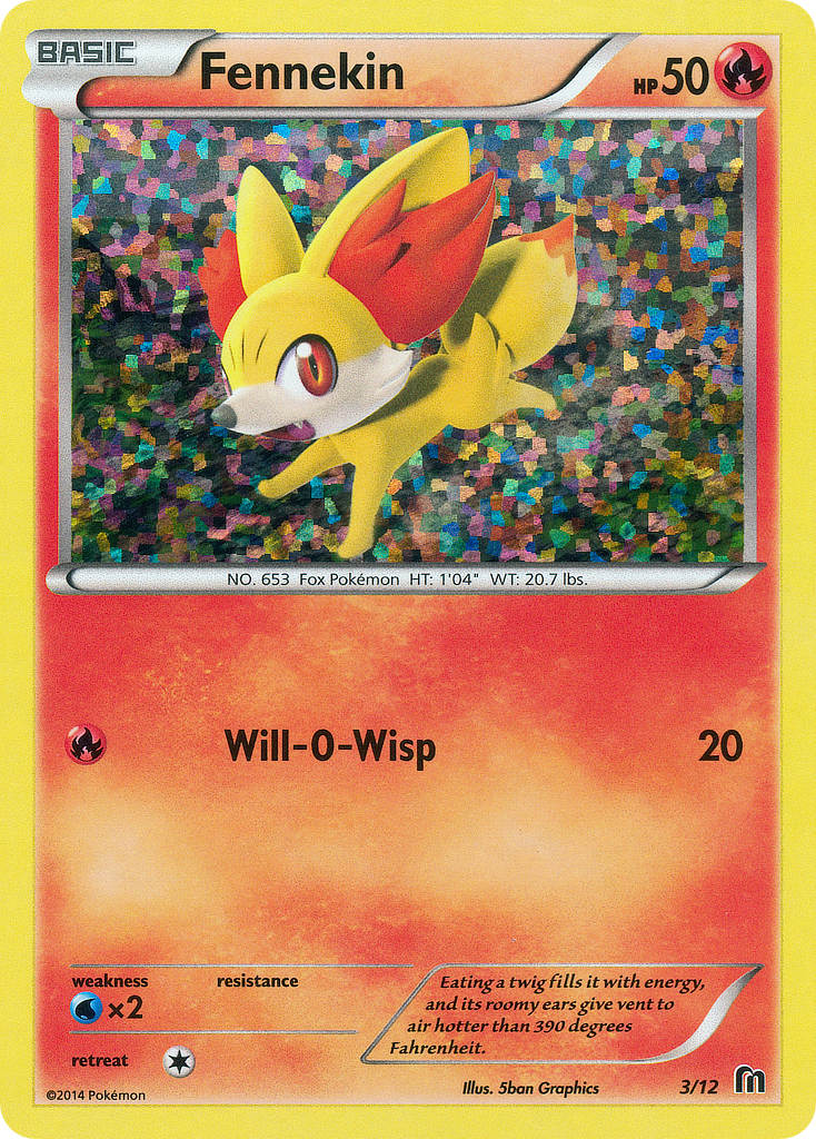 Fennekin (3/12) [McDonald's Promos: 2016 Collection] | Game Haven TX