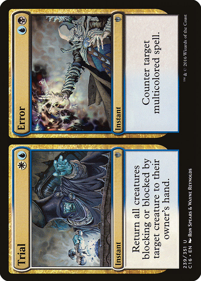 Trial // Error [Commander 2016] | Game Haven TX