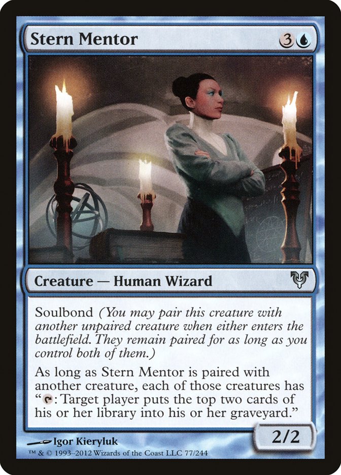Stern Mentor [Avacyn Restored] | Game Haven TX