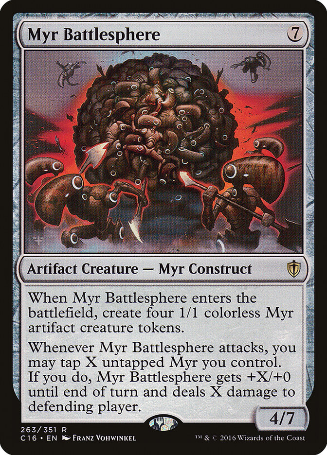Myr Battlesphere [Commander 2016] | Game Haven TX