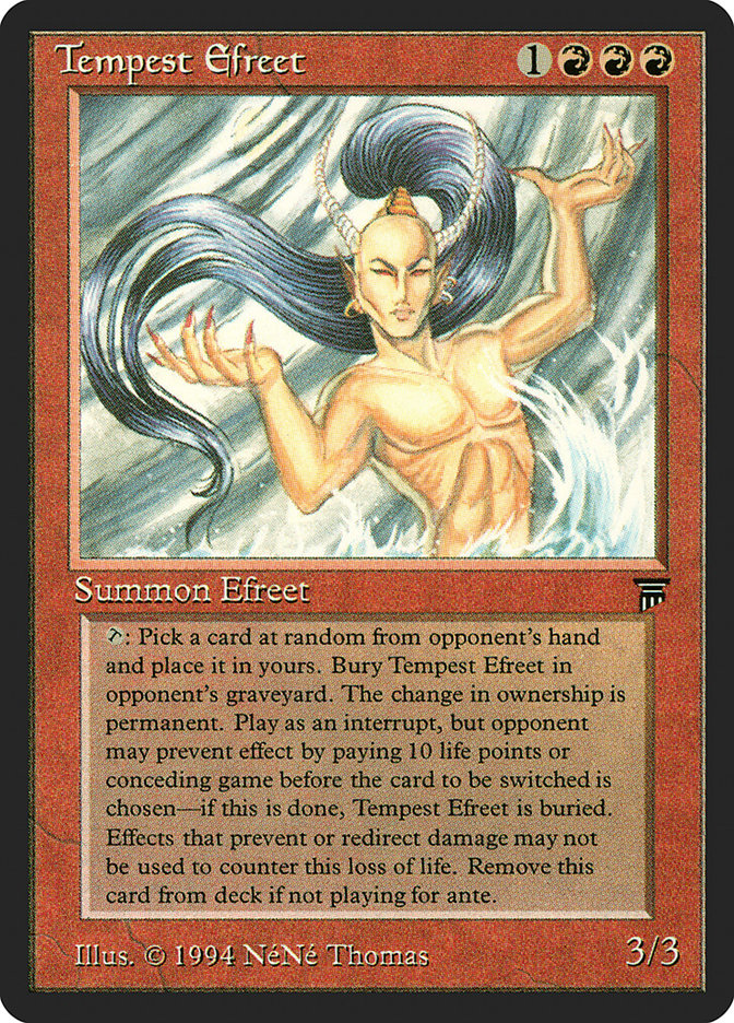 Tempest Efreet [Legends] | Game Haven TX