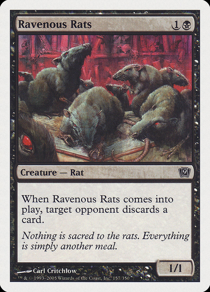 Ravenous Rats [Ninth Edition] | Game Haven TX
