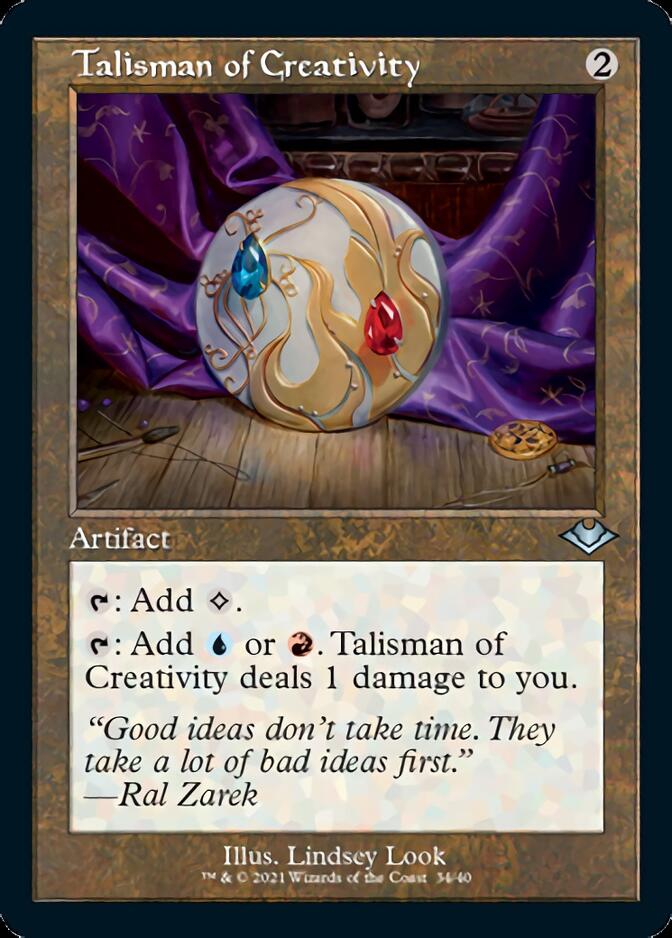 Talisman of Creativity (Retro) [Modern Horizons 2] | Game Haven TX