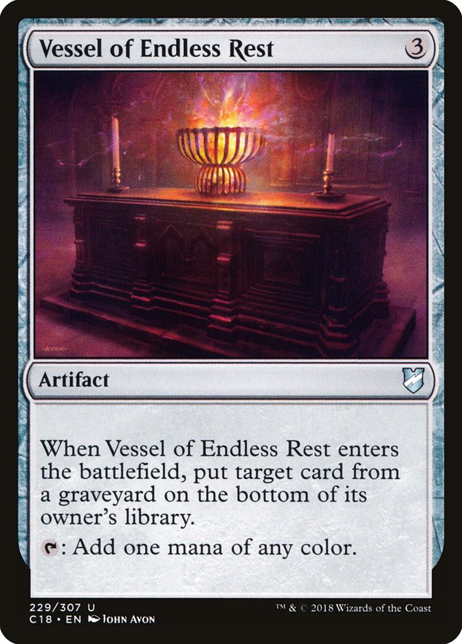 Vessel of Endless Rest [Commander 2018] | Game Haven TX