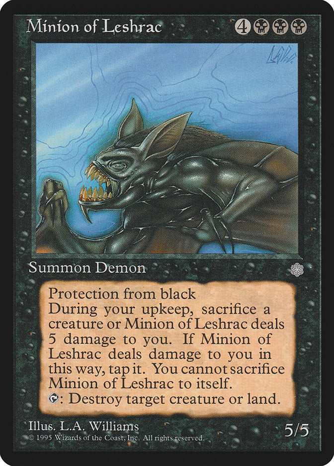 Minion of Leshrac [Ice Age] | Game Haven TX