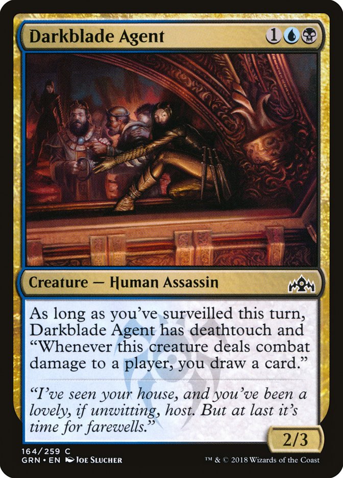 Darkblade Agent [Guilds of Ravnica] | Game Haven TX