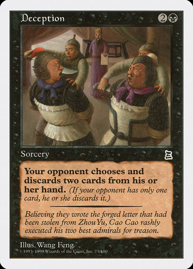 Deception [Portal Three Kingdoms] | Game Haven TX
