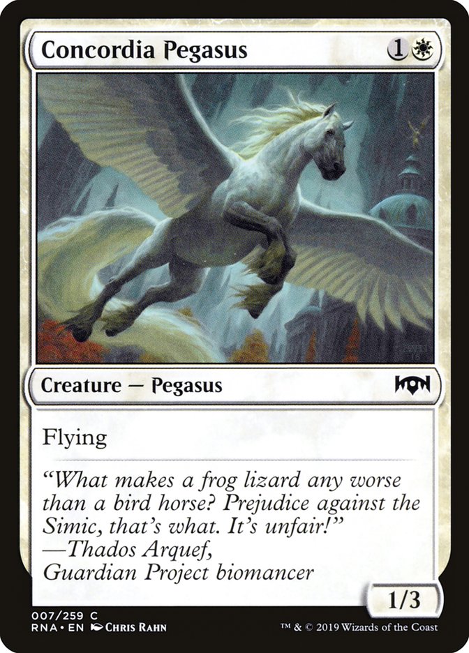 Concordia Pegasus [Ravnica Allegiance] | Game Haven TX