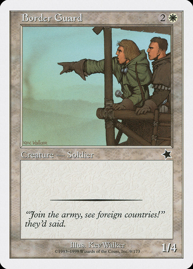 Border Guard [Starter 1999] | Game Haven TX