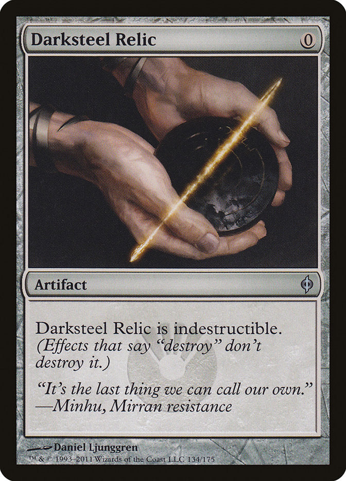 Darksteel Relic [New Phyrexia] | Game Haven TX