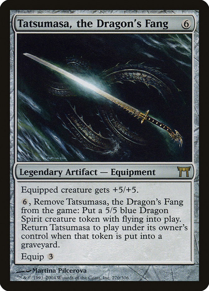 Tatsumasa, the Dragon's Fang [Champions of Kamigawa] | Game Haven TX