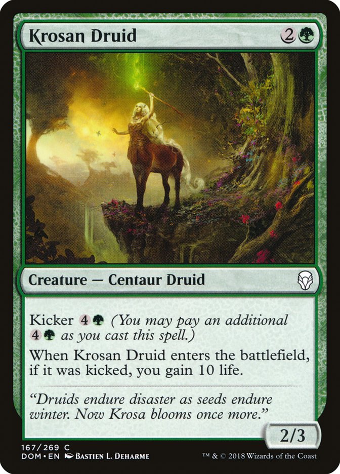 Krosan Druid [Dominaria] | Game Haven TX