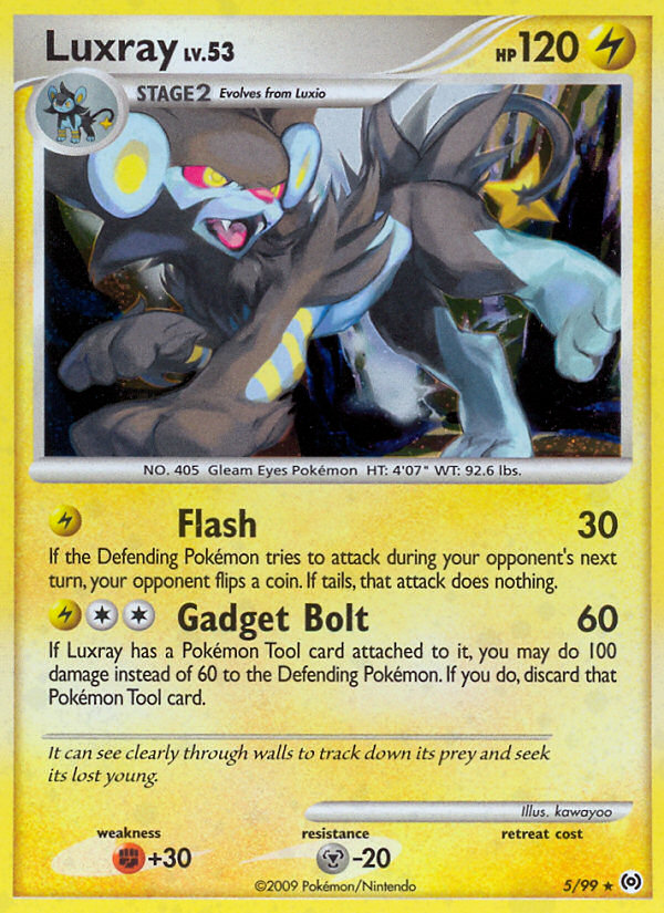Luxray (5/99) [Platinum: Arceus] | Game Haven TX