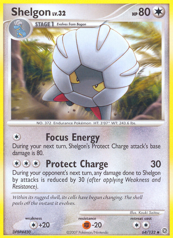 Shelgon (64/132) [Diamond & Pearl: Secret Wonders] | Game Haven TX