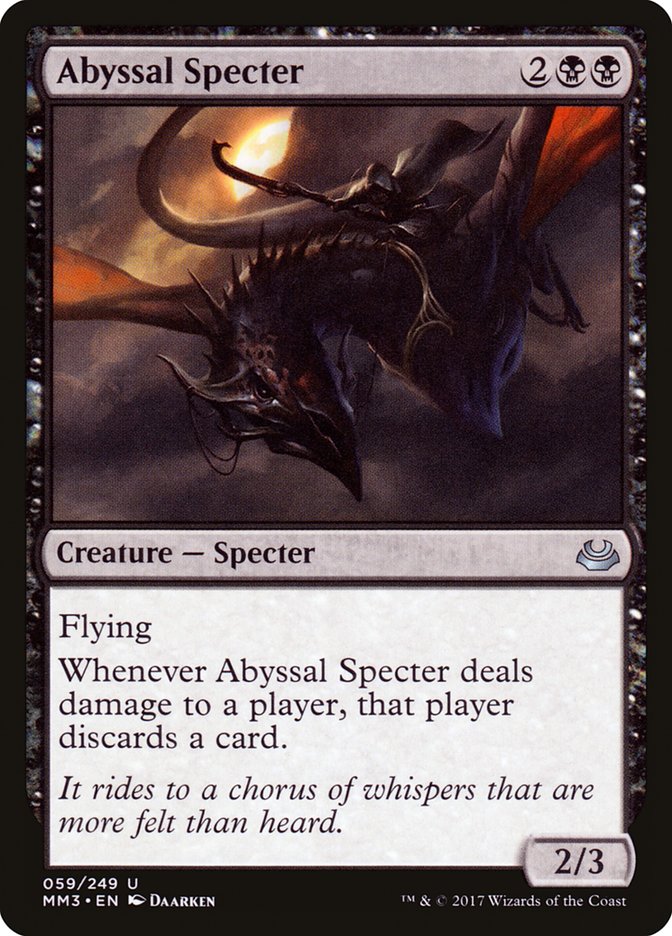 Abyssal Specter [Modern Masters 2017] | Game Haven TX