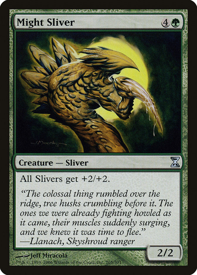 Might Sliver [Time Spiral] | Game Haven TX
