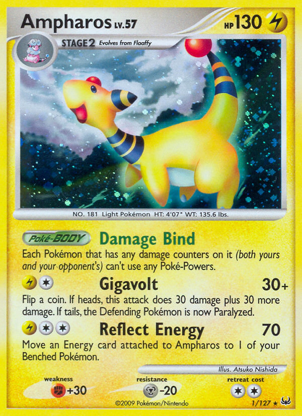 Ampharos (1/127) [Platinum: Base Set] | Game Haven TX