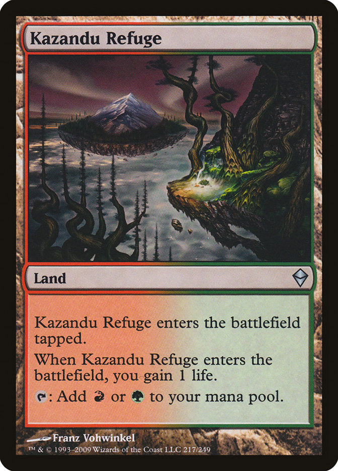 Kazandu Refuge [Zendikar] | Game Haven TX