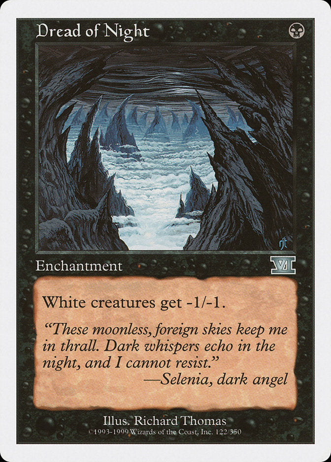 Dread of Night [Classic Sixth Edition] | Game Haven TX