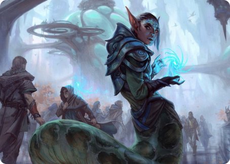 Lonis, Cryptozoologist Art Card [Modern Horizons 2 Art Series] | Game Haven TX