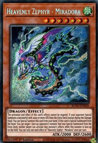 Heavenly Zephyr - Miradora [BLVO-EN029] Secret Rare | Game Haven TX
