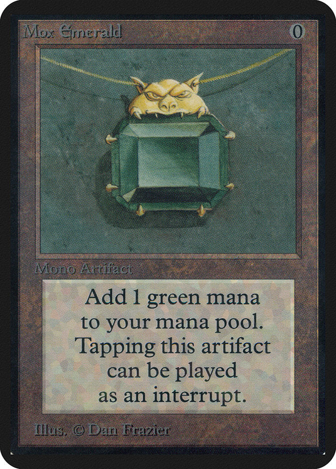 Mox Emerald [Limited Edition Alpha] | Game Haven TX