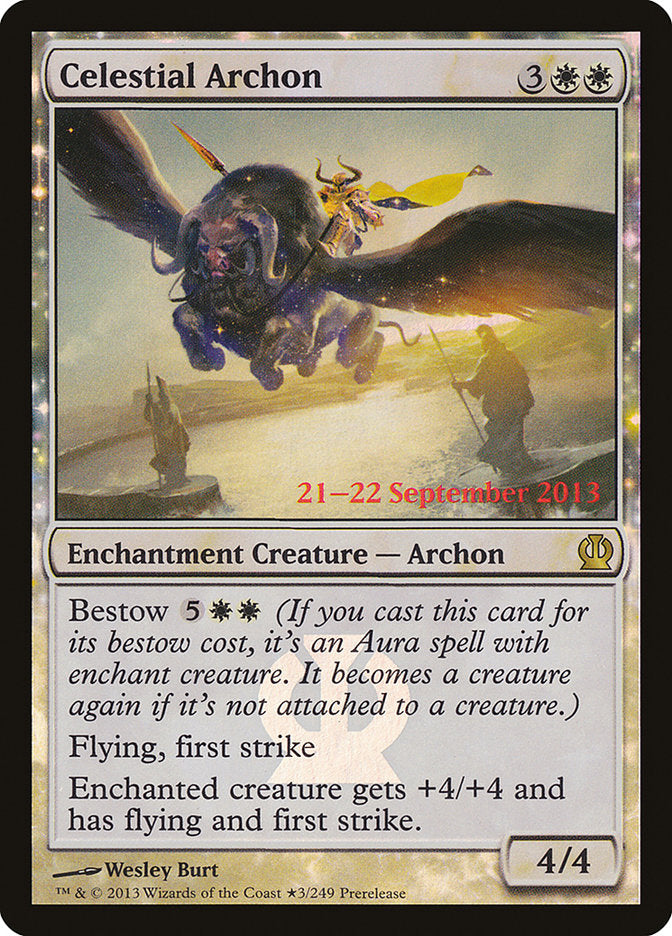 Celestial Archon [Theros Promos] | Game Haven TX