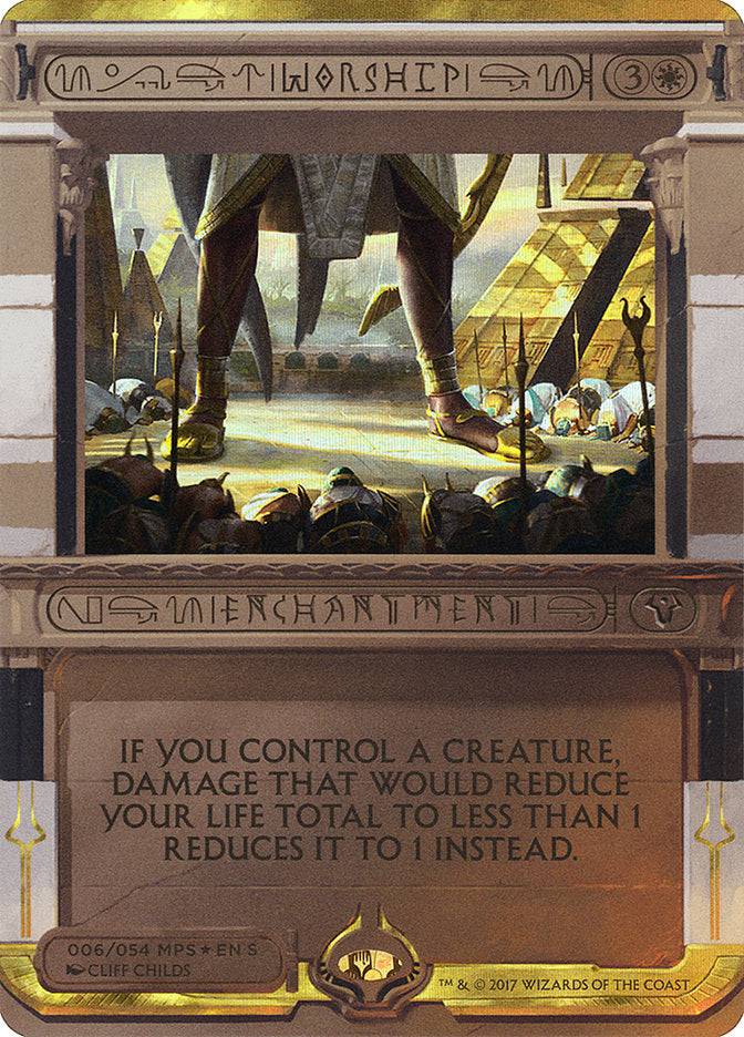 Worship [Amonkhet Invocations] | Game Haven TX