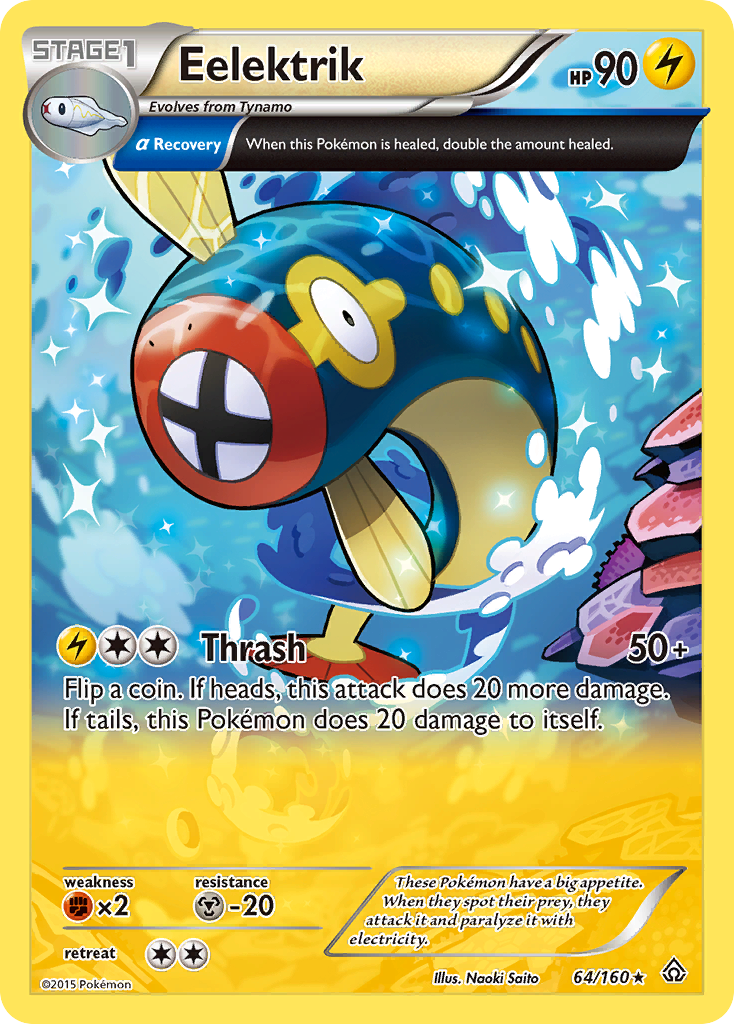 Eelektrik (64/160) [XY: Primal Clash] | Game Haven TX