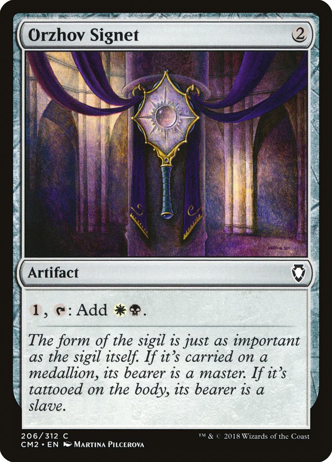 Orzhov Signet [Commander Anthology Volume II] | Game Haven TX