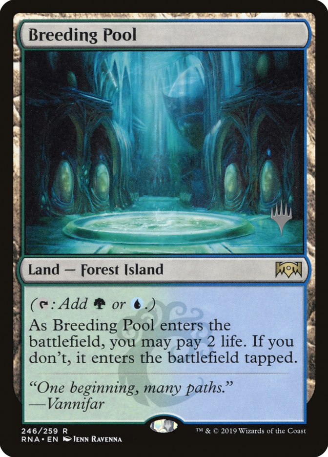 Breeding Pool [Ravnica Allegiance Promos] | Game Haven TX