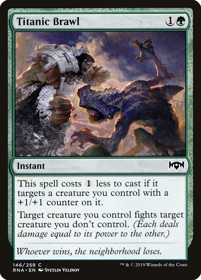 Titanic Brawl [Ravnica Allegiance] | Game Haven TX