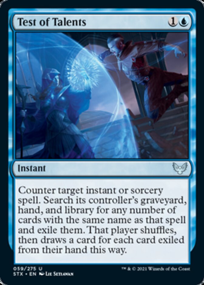 Test of Talents [Strixhaven: School of Mages] | Game Haven TX