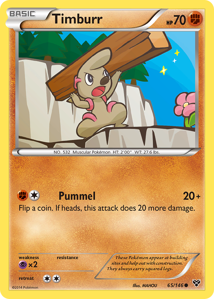 Timburr (65/146) [XY: Base Set] | Game Haven TX
