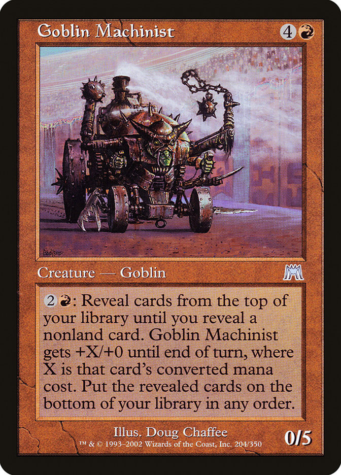 Goblin Machinist [Onslaught] | Game Haven TX