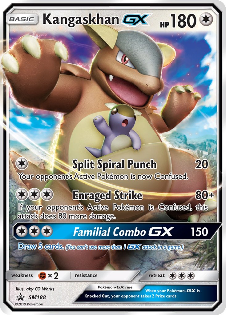 Kangaskhan GX (SM188) [Sun & Moon: Black Star Promos] | Game Haven TX