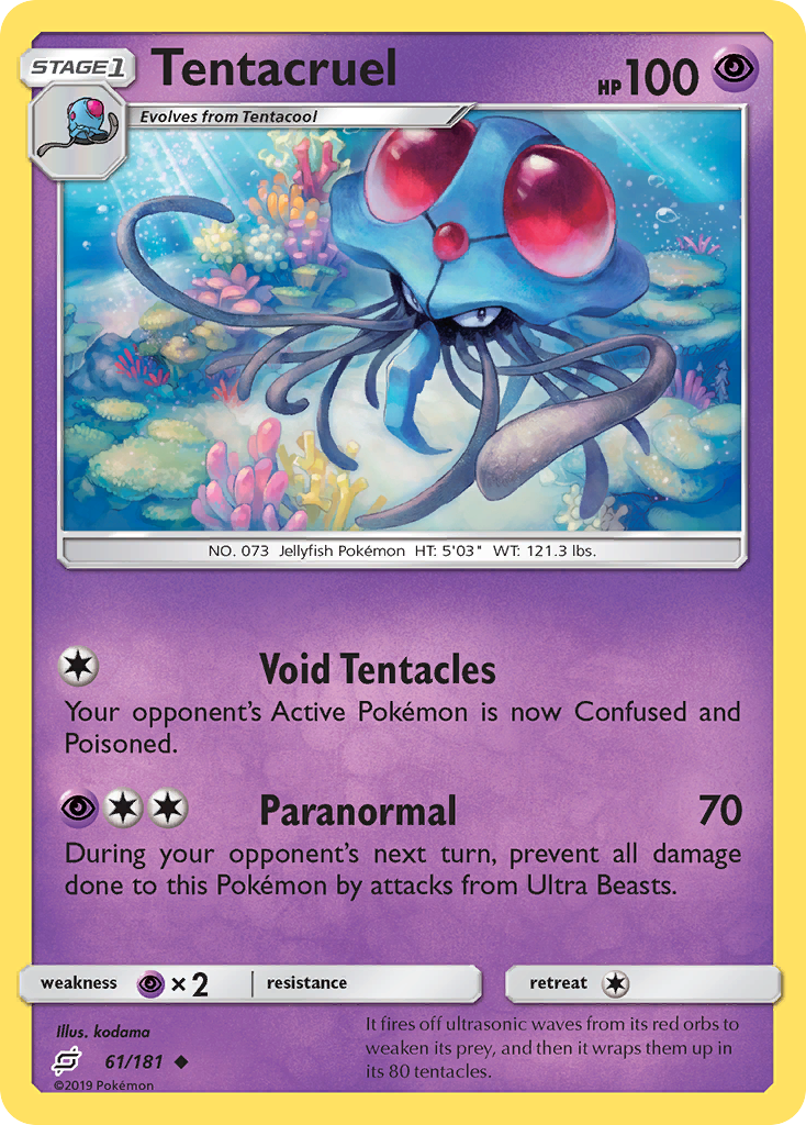 Tentacruel (61/181) [Sun & Moon: Team Up] | Game Haven TX