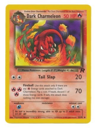 Dark Charmeleon (32/82) (W Stamped Promo) [Team Rocket Unlimited] | Game Haven TX