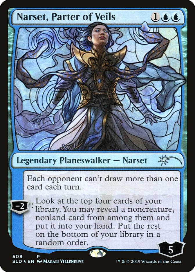 Narset, Parter of Veils (Stained Glass) [Secret Lair Drop Promos] | Game Haven TX